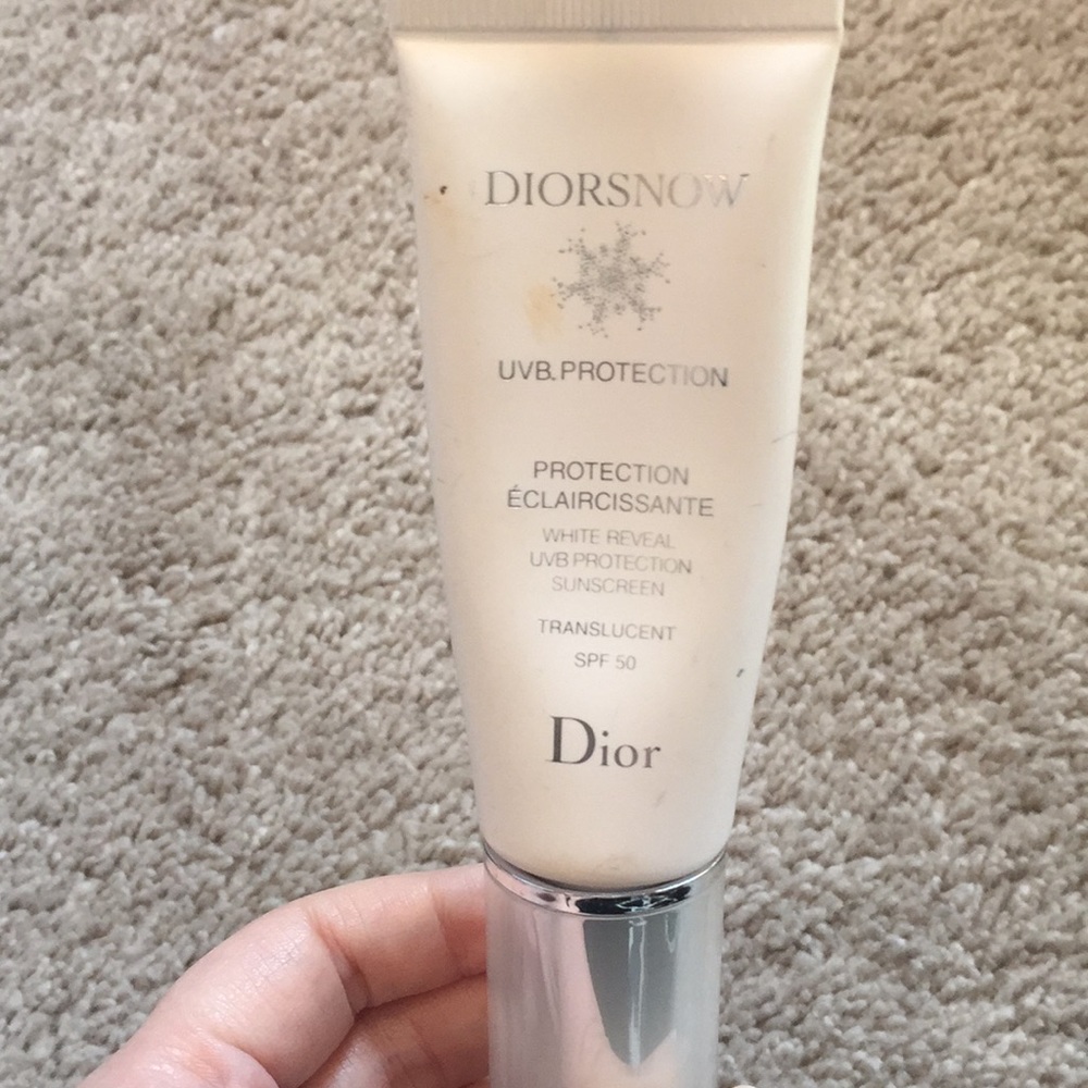 Dior snow UVB protection
